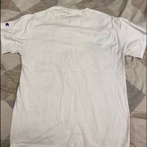 Champion white side logo shirt